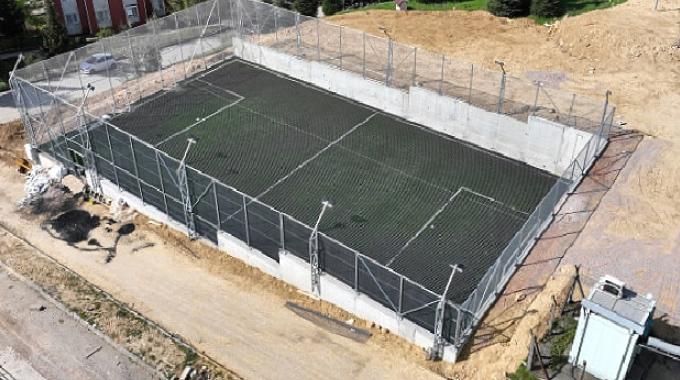 Ayazma Mahallesi futbol sahasında sona gelindi