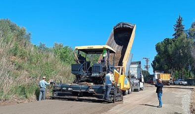 Aydın Büyükşehir Belediyesi, il genelinde yol yapım ve yenileme çalışmalarını aralıksız sürdürmeye devam ediyor