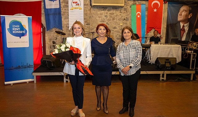 Azerbaycan Kadınları baharı Başkan Mutlu’yla karşıladı