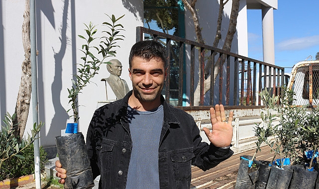 Büyükşehir’den Serik’e zeytin fidesi desteği
