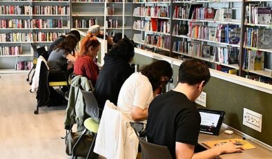 Lüleburgaz Belediyesi’nin Halide Edip Adıvar Kütüphanesi’ne yoğun ilgi