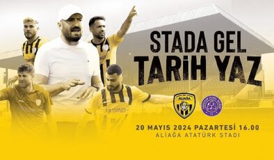 Başkan Serkan Acar’dan Tarihi Maç Öncesi Aliağalılara Çağrı