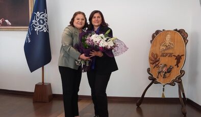 Didim Belediye Başkanı Hatice Gençay, Aydın Büyükşehir Belediye Başkanı Özlem Çerçioğlu’nu ziyaret etti