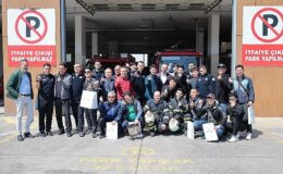 Güney Kore’nin Changwon şehrinin itfaiye teşkilatından oluşan bir heyet Nevşehir Belediyesi İtfaiye Müdürlüğü’nü ziyaret ederek incelemelerde bulundu