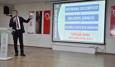 Haymana Belediyesi’nin Borcu 387 Milyon Türk Lirası