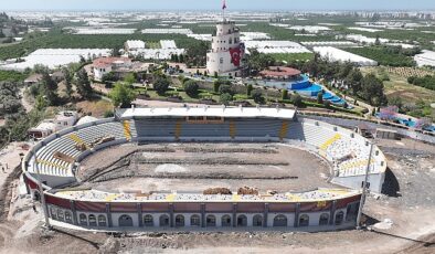 Kumluca Atatürk Stadyumu’nda sona doğru