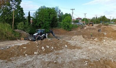 Lüleburgaz Belediyesi hat taşıma çalışmalarını tamamladı