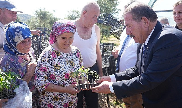 Milas Belediyesi üreticilerin yanında olmaya devam ediyor