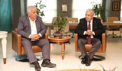 Nilüfer Belediyespor’un yeni yönetiminden Başkan Özdemir’e ziyaret