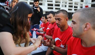 Özel Bireyler bir günlüğüne asker oldu