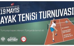 Yenişehir Belediyesi 19 Mayıs Ayak Tenisi Turnuvası düzenliyor