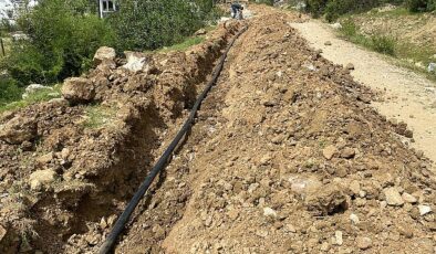Antalya Büyükşehir’den Aksekili üreticilere sulama borusu desteği
