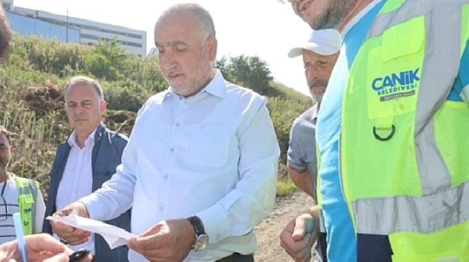 Başkan İbrahim Sandıkçı: “Canik’imize ömürlük eserler kazandıracağız”