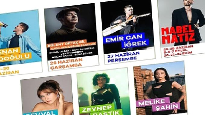 Paribu Harbiye Açıkhava Konserleri Başlıyor