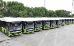 Kocaeli Büyükşehir’in 20 yeni otobüsü teslim edildi